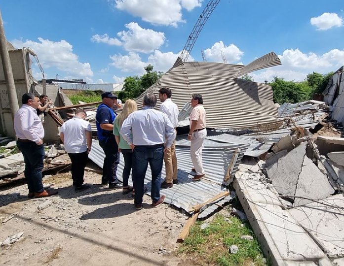 Michlig agradeció la respuesta de la provincia a localidades afectadas por temporales