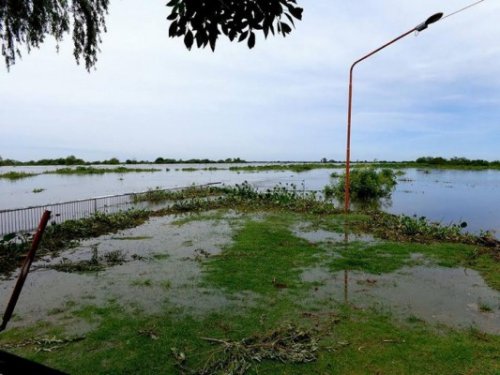 San Javier soporta una de las crecidas más importantes de la historia