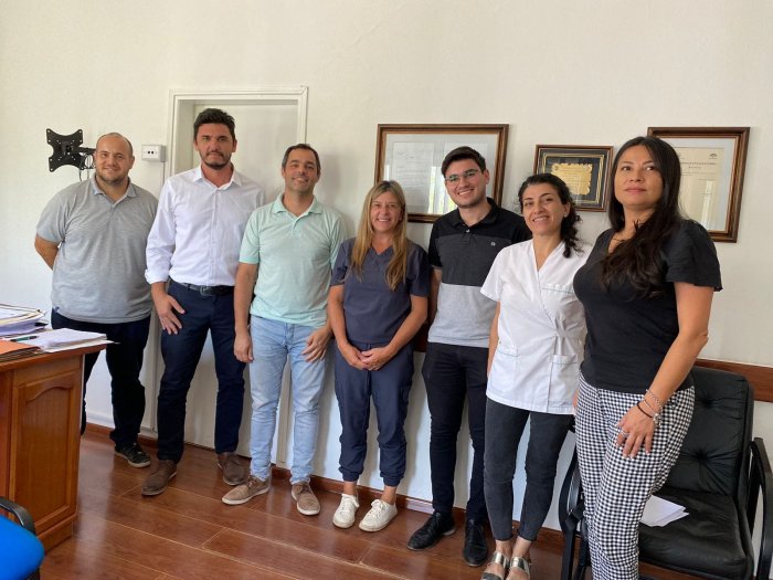 Autoridades del Ministerio de Salud provincial visitaron Brinkmann