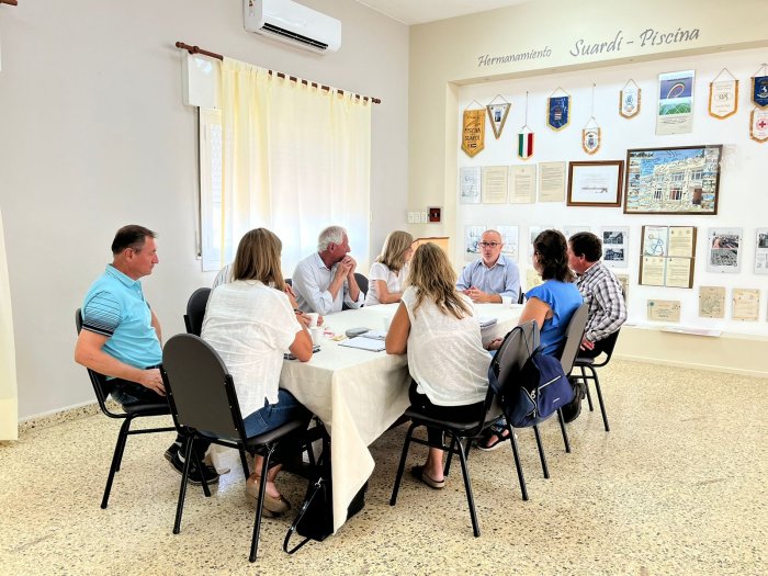 Autoridades de Aguas y Saneamiento visitaron Suardi