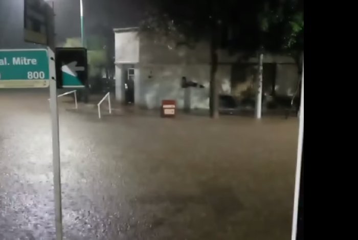 La Para en emergencia por una lluvia de casi 300 mm.