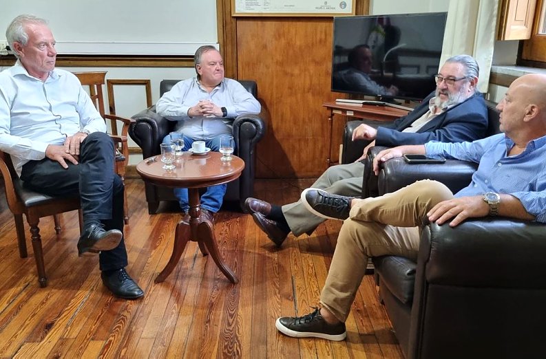 Michlig se reunió con el Secretario de Justicia, Santiago Mascheroni
