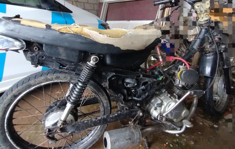Secuestraron una moto adulterada en Freyre