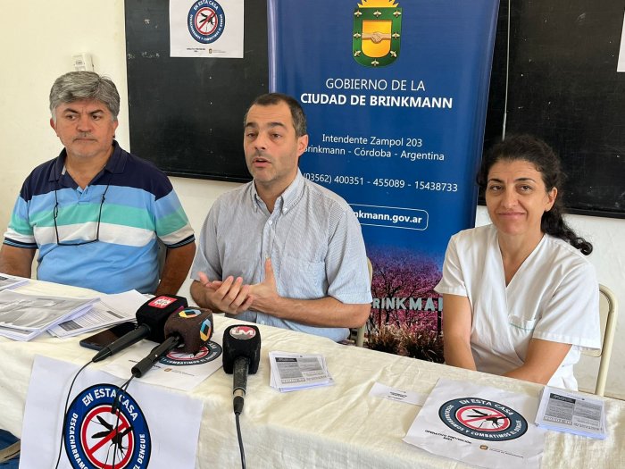Brinkmann inicia una campaña de descacharrado para combatir el dengue