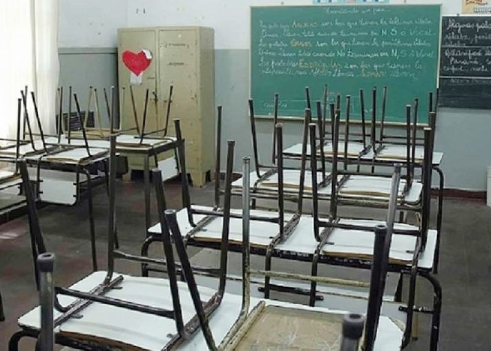 Nuevamente sin clases en las escuelas de toda la provincia