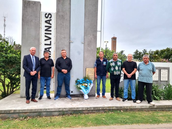 Suardi: Se recordaron los 42 años de la gesta de Malvinas
