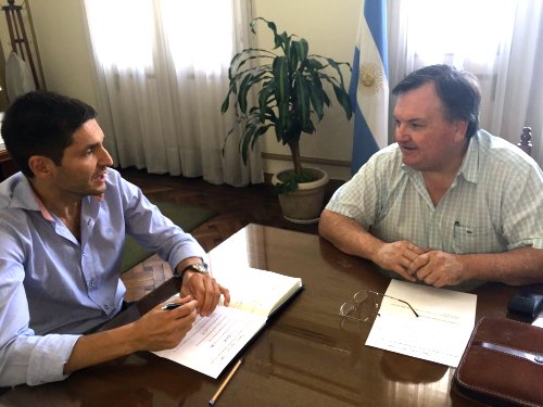 Michlig y Pullaro dialogaron sobre el estado de la seguridad en el depto. San Cristóbal