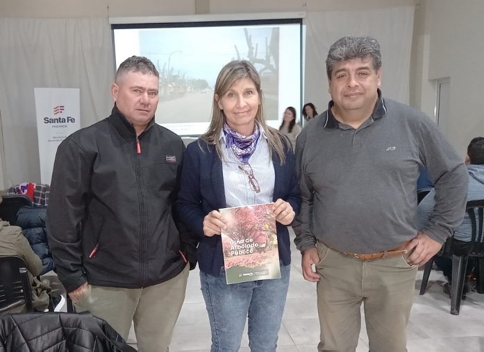 Suardi: El municipio participó de una capacitación sobre arbolado público