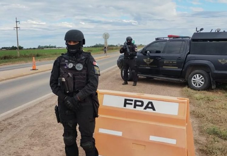 FPA realizó controles en el límite interprovincial