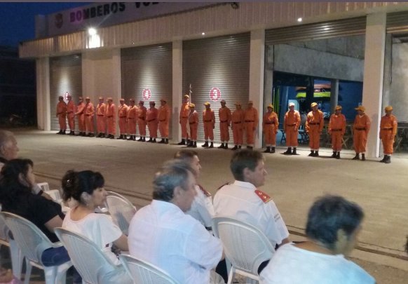 Luis Sueldo es el nuevo jefe de los Bomberos de Morteros