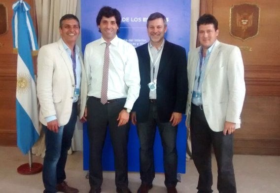 Bría y Nari realizaron gestiones ante funcionarios nacionales
