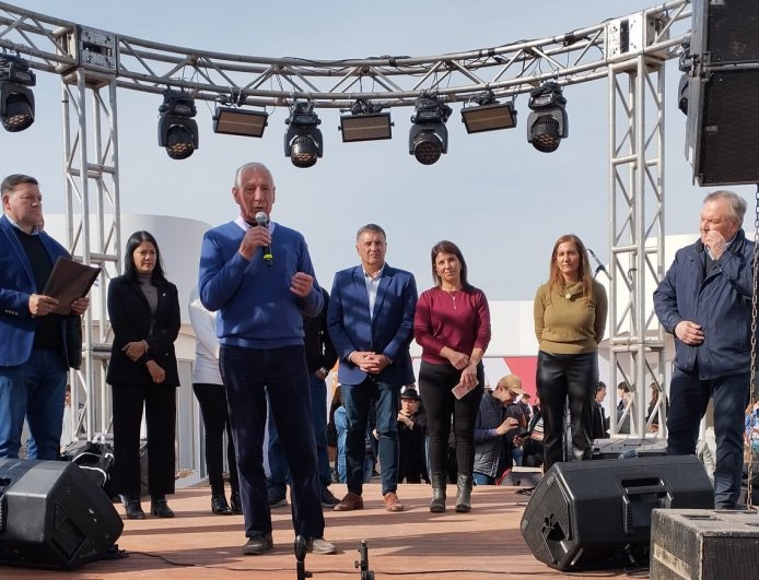 El Intendente Boscarol participó de la jornada inaugural de Agroactiva