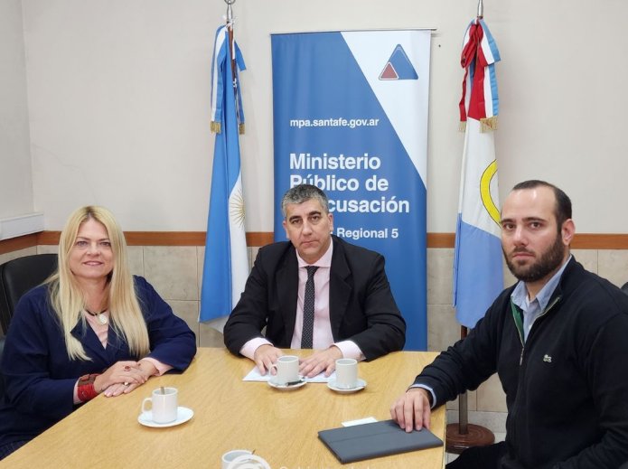 Dupouy manifestó ante el Fiscal Regional preocupación por la inseguridad en Ceres