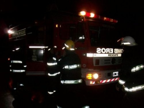 Incendio provocó daños en una vivienda de Morteros