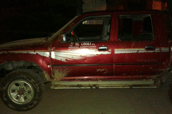 Robaron en un establecimiento rural pero quedaron empantanados