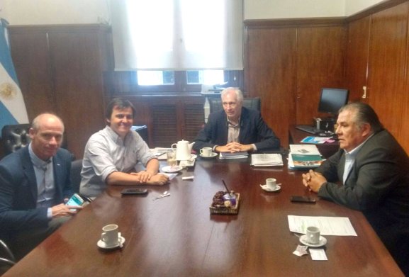 Busquets se reunió con funcionarios del Ministerio de Agroindustria