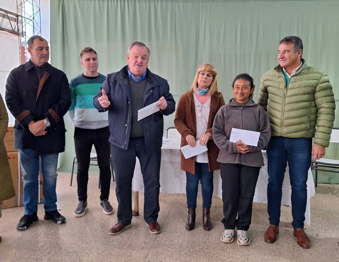 Michlig dijo que en 7 meses, la provincia ejecuta en San Cristóbal una inversión histórica