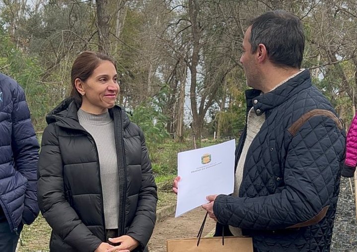 Brinkmann: La Ministra de Ambiente participó de la puesta en valor del Vivero Municipal