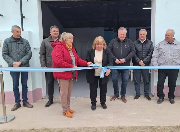 Michlig estuvo en La Lucila donde inauguró obras y entregó aportes
