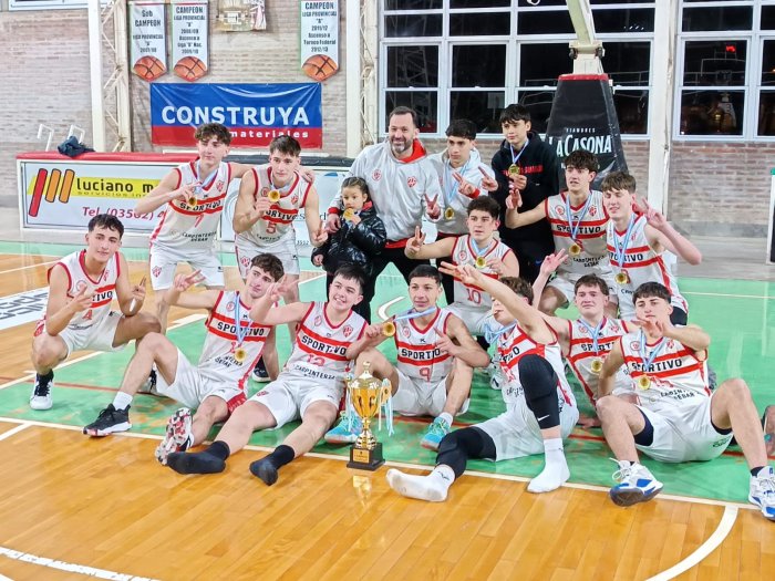 Morterense: Con un triple en el último segundo, Sportivo festejó en U17