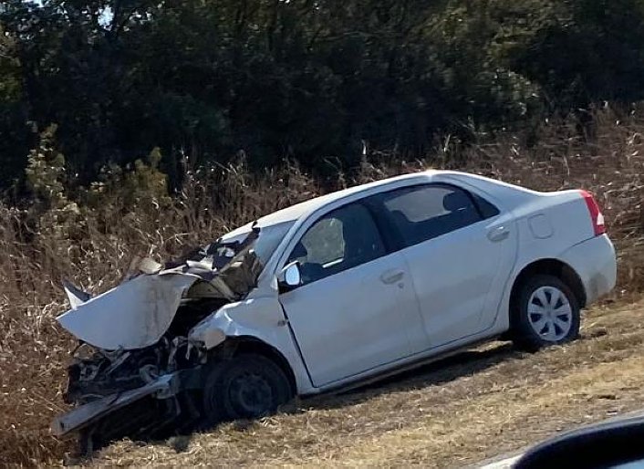 Tres lesionados en accidente en jurisdicción de Col. Dos Rosas