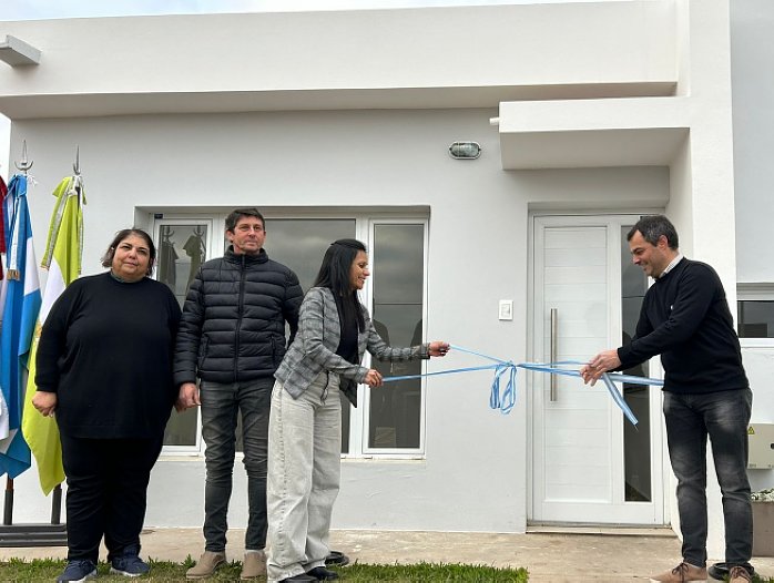 Entregaron una nueva vivienda del Plan Habitar en Brinkmann