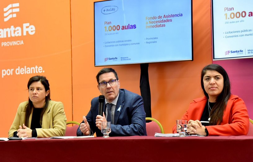 Santa Fe invertirá $ 25.000 millones en infraestructura escolar en 2024