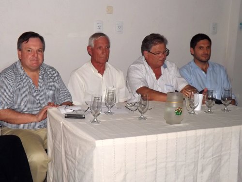 Fascendini, Pullaro y Michlig concretaron importante gira departamental