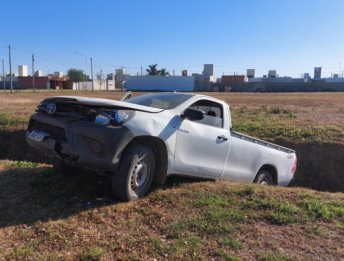 Suardi: Se descompensó y chocó a una camioneta