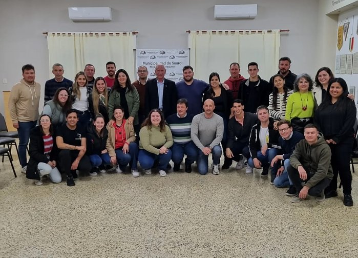 Suardi: Encuentro con referentes de la Dirección Provincial de Juventudes