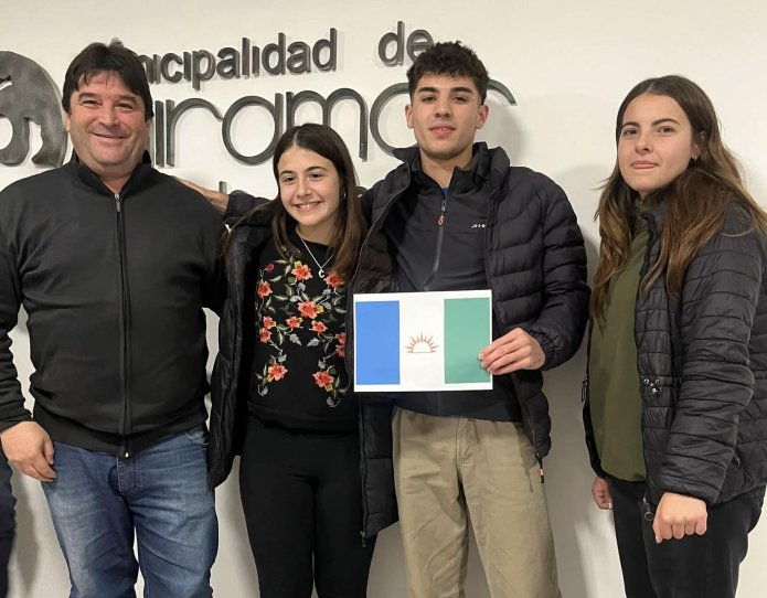 Miramar de Ansenuza tiene su bandera !!
