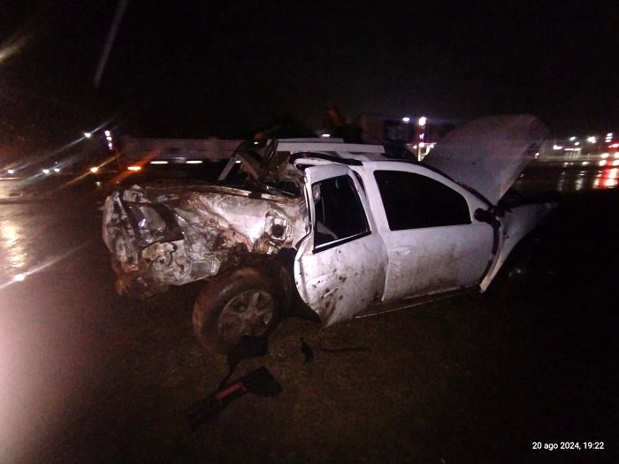 Automovilista lesionado en un accidente en Freyre