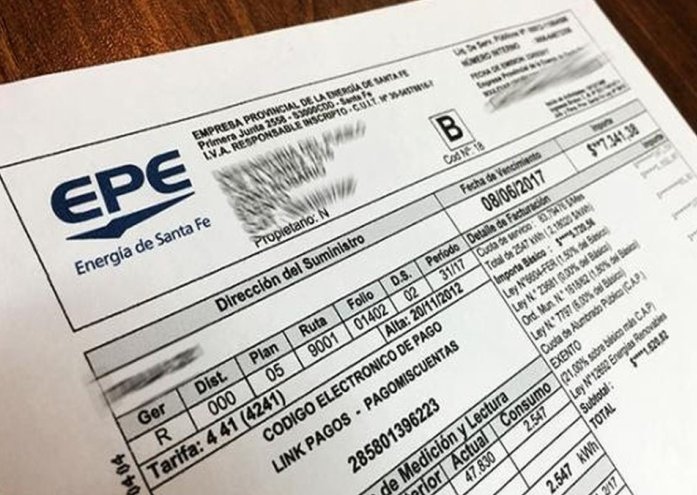 Las nuevas boletas de la EPE llegarán con aumentos de entre el 2 y el 3%