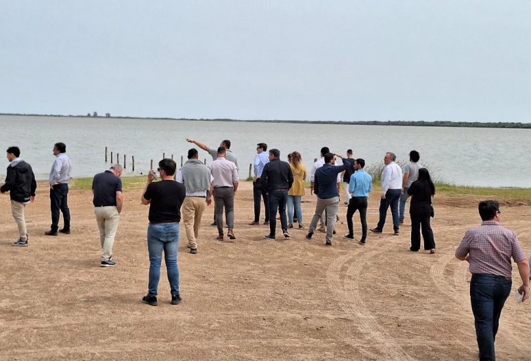 La provincia sigue trabajando para poner en valor laguna 