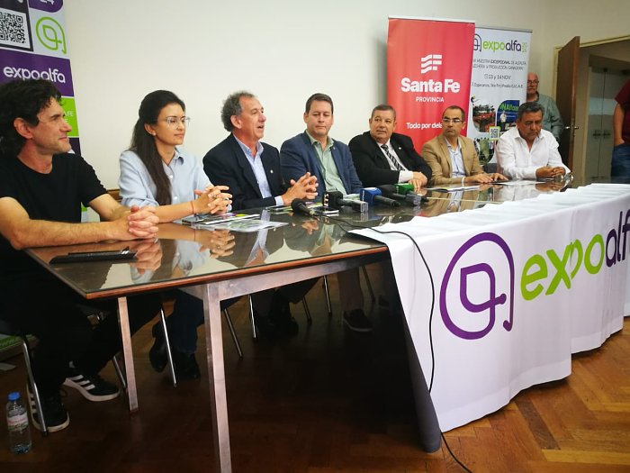 Expo Alfa 2024: Provincia presentó la muestra nacional que se realizará en Esperanza