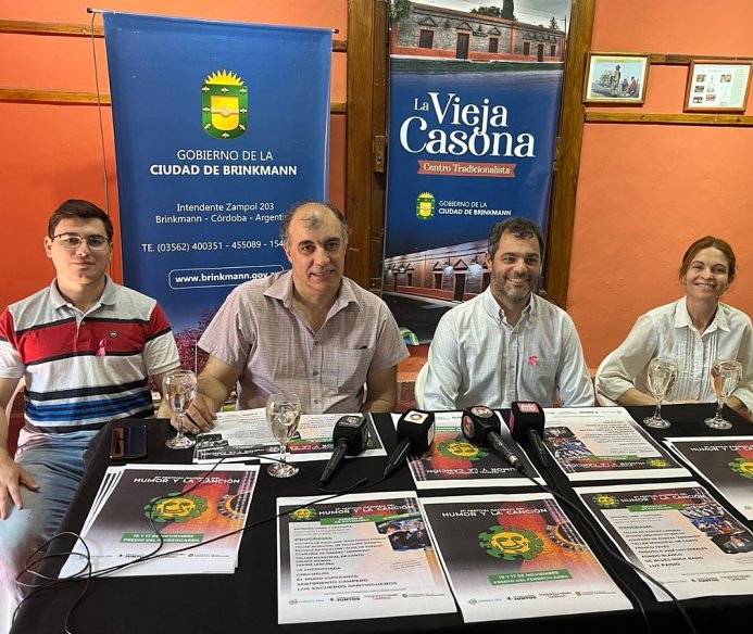 Brinkmann: Presentaron el 21° Festival del Humor y la Canción