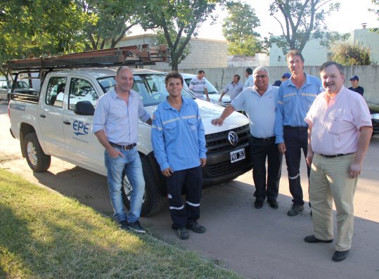 La EPE de Hersilia recibió una camioneta 0 km.
