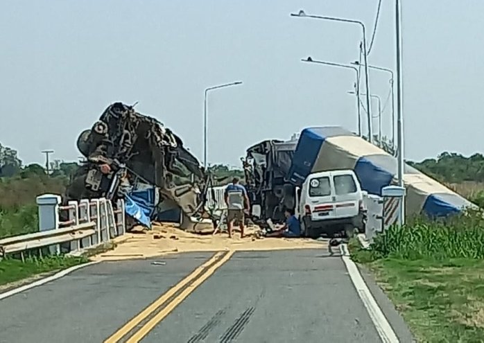 Grave accidente en un puente a la altura de Ñanducita
