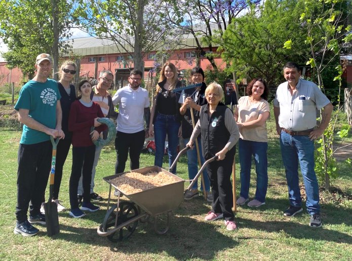 Morteros: Entregaron herramientas y material a la Escuela de Equinoterapia El Andar