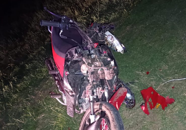Accidente de motos dejó varios heridos en Col. Rosa