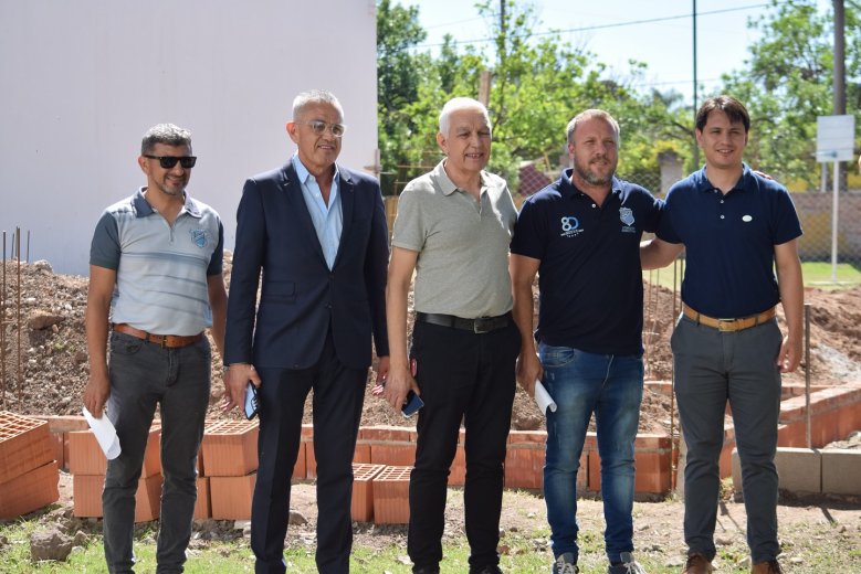 Morteros: Avanzan las obras del Instituto y en el club 9 de Julio