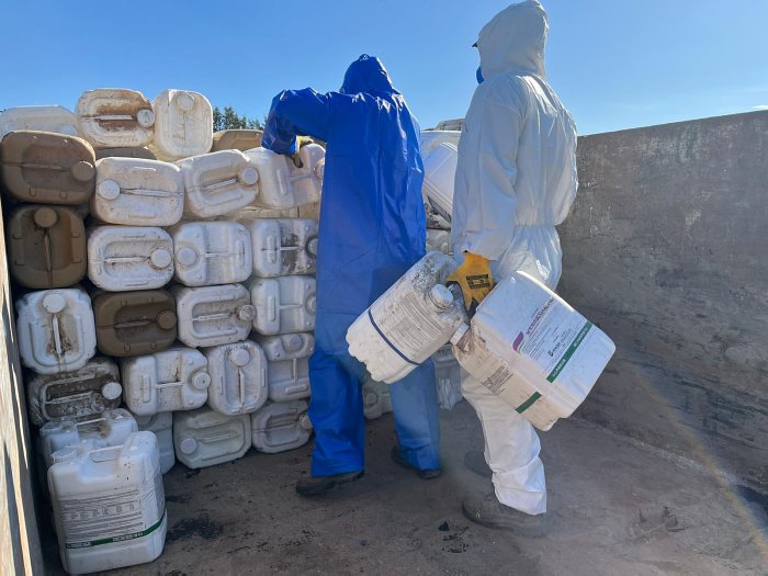 Suardi: Nueva capacitación para el correcto manejo de envases de fitosanitarios