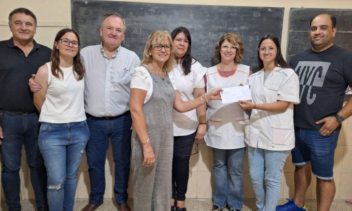 Michlig destacó las inversiones en escuelas rurales