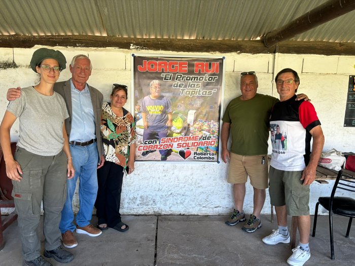 El Andar de Suardi se sumó al homenaje de “Jorge Rui”, el promotor de las tapitas