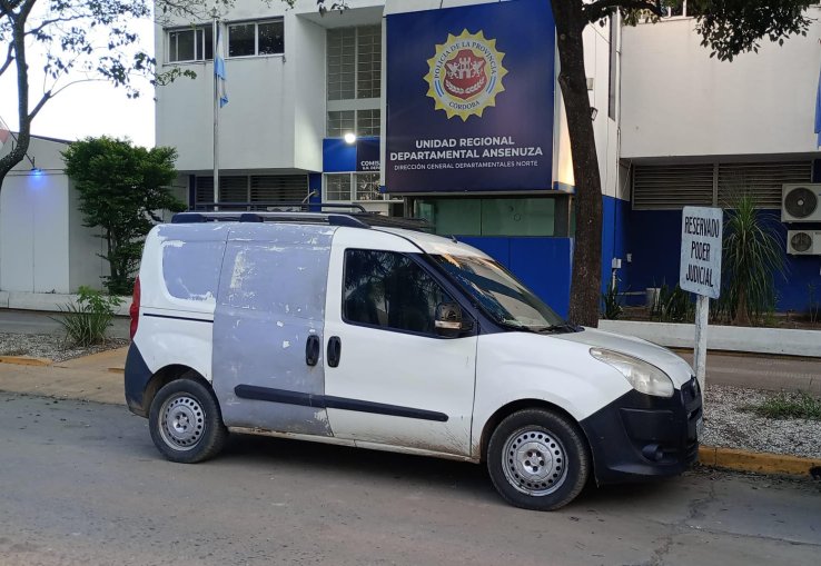 Robaron un utilitario en San Guillermo y apareció en Morteros