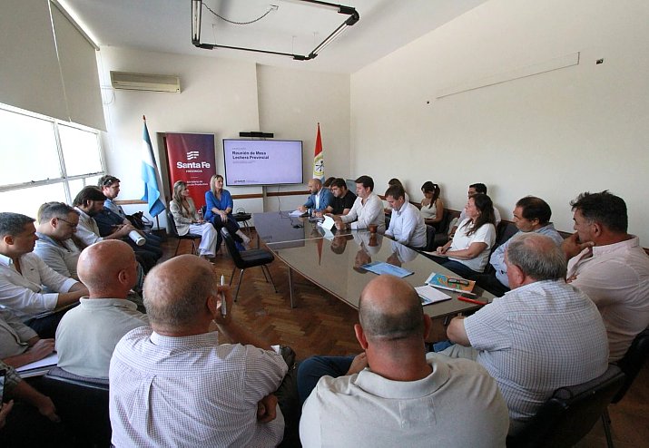 Mesa Provincial de Lechería: Ampliar la exportación, uno de los ejes centrales de la primera reunión del año