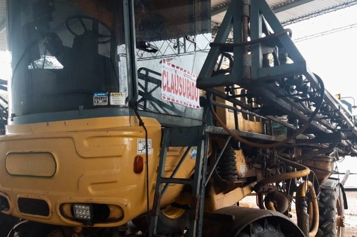 Brinkmann: Sacaron de circulación una máquina fumigadora por no cumplir con ley de fitosanitarios