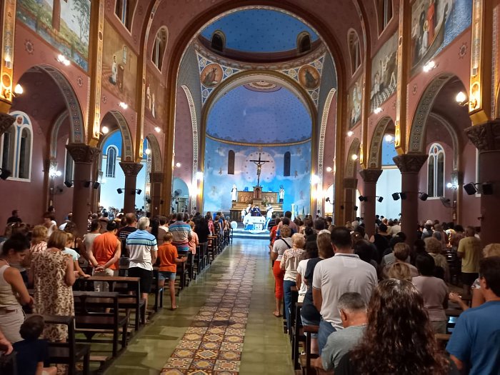 Suardi: Importante participación de fieles en la misa del Miércoles de Cenizas