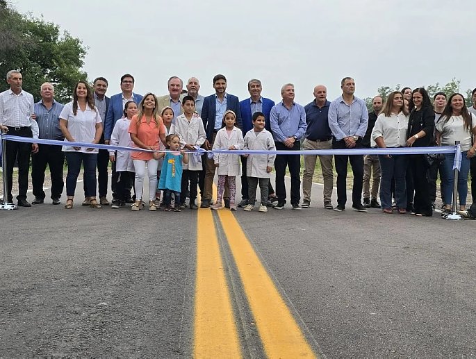 Histórica inauguración de la RP N° 39 que conecta a los departamentos, San Javier -San Justo y San Cristóbal