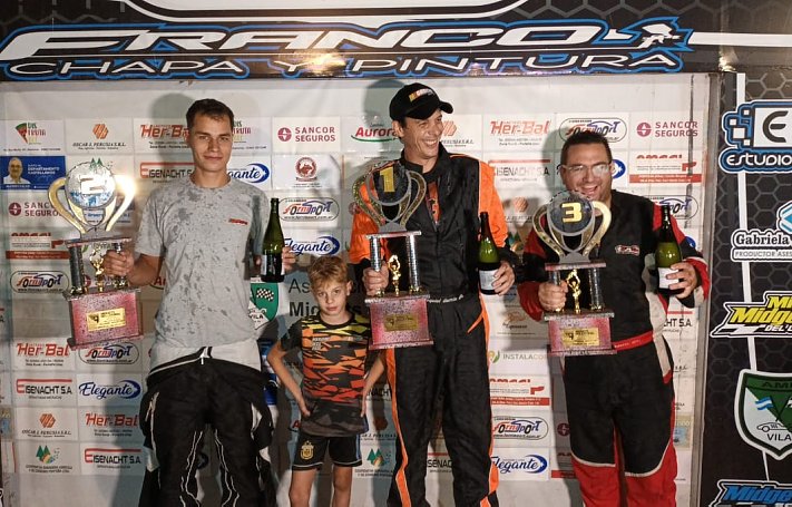 Midgets del Litoral: Ganaron los campeones de la temporada pasada